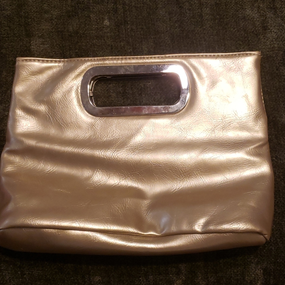 Gold hand bag - Picture 2 of 4